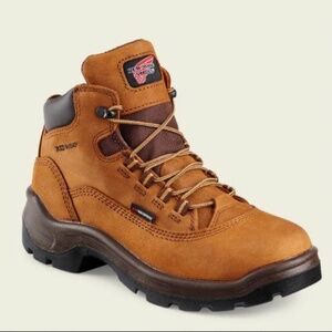 2327 Red Wing Women's Flexbond 5" Waterproof Steel Toe Safety Work Boots, Sz 7.5
